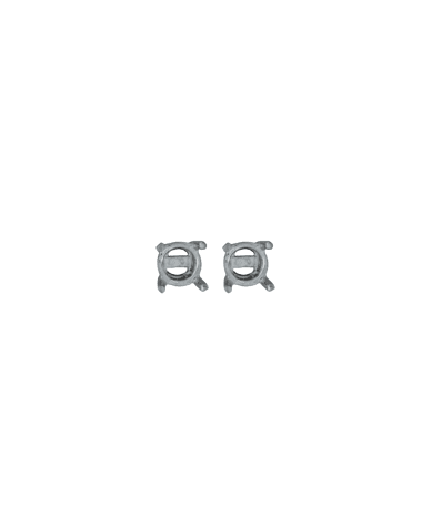 18CT W/G TRAD EAR MOUNT 30pt